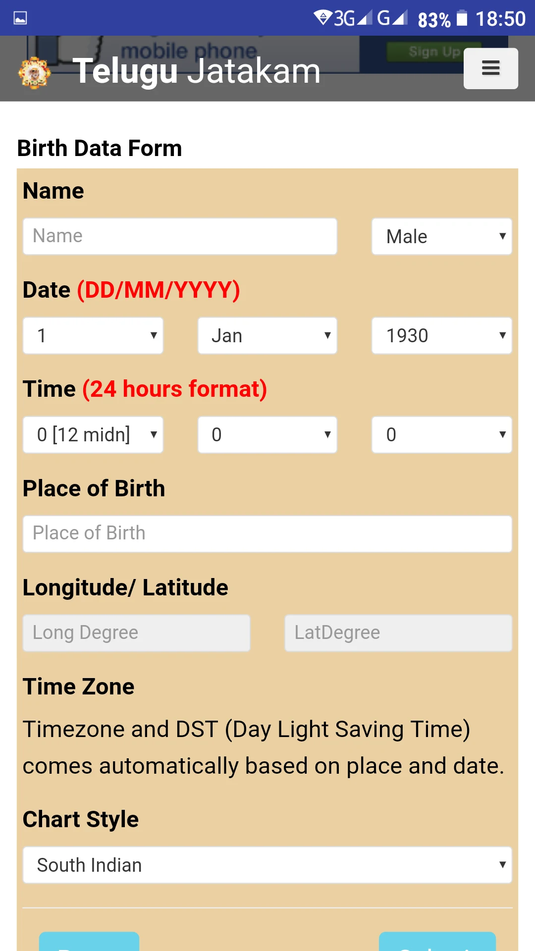 Hindu Jyotish - Astrology screenshot